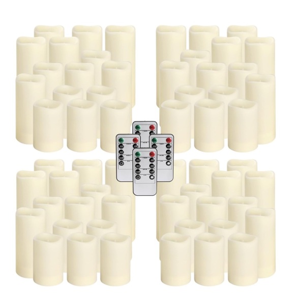 59 Pack LED Flameless Candles with Remote Control - Special Occasions - Picture 3 of 8
